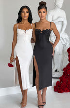Ardelle Midi Dress - Black - Napalia