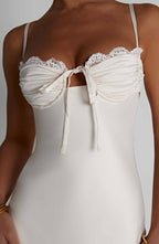 Ardelle Midi Dress - Ivory - Napalia