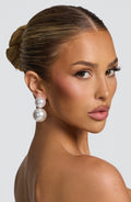 Aria Earrings - Pearl - Napalia
