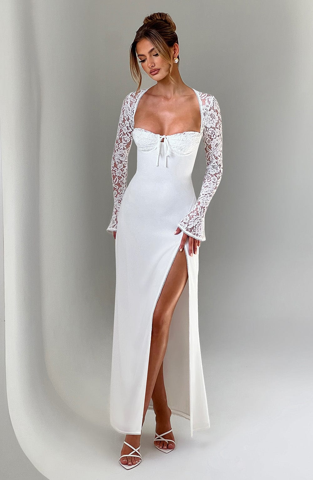Aria Maxi Dress - Ivory - Napalia