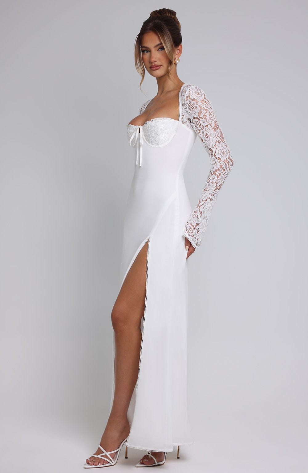 Aria Maxi Dress - Ivory - Napalia