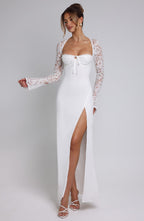 Aria Maxi Dress - Ivory - Napalia