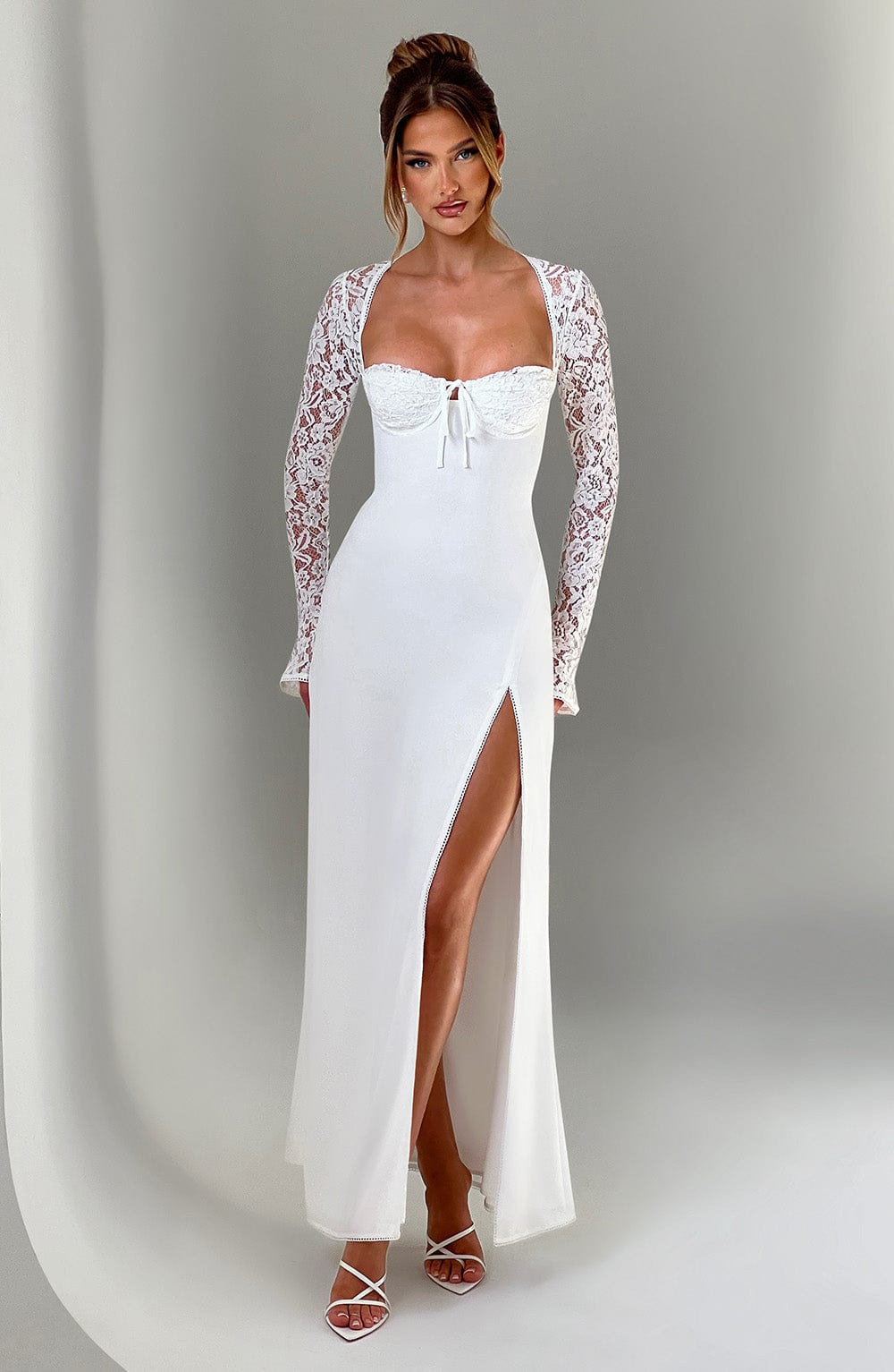 Aria Maxi Dress - Ivory - Napalia
