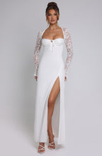 Aria Maxi Dress - Ivory - Napalia