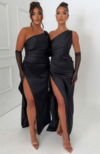Ariel Maxi Dress - Black - Napalia