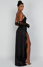 Ariel Maxi Dress - Black - Napalia