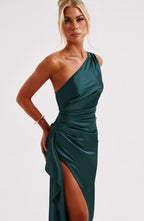 Ariel Maxi Dress - Emerald - Napalia