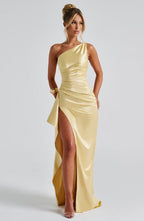 Ariel Maxi Dress - Lemon - Napalia