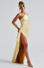 Ariel Maxi Dress - Lemon - Napalia