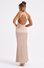 Arizona Maxi Dress - Champagne - Napalia