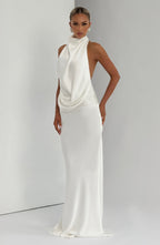 Armelle Maxi Dress - Ivory - Napalia
