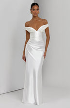 Aurelia Maxi Dress - Ivory - Napalia
