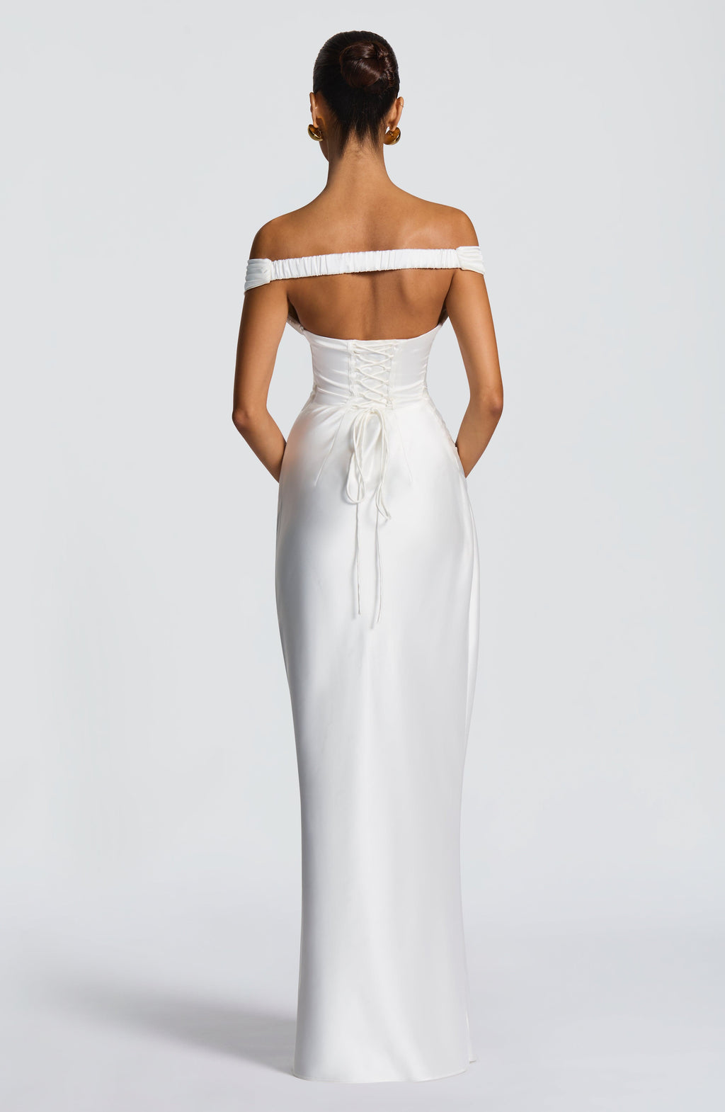 Aurelia Maxi Dress - Ivory - Napalia