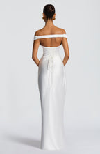 Aurelia Maxi Dress - Ivory - Napalia