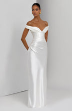 Aurelia Maxi Dress - Ivory - Napalia