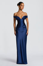 Aurelia Maxi Dress - Navy - Napalia