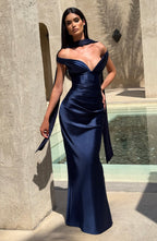 Aurelia Maxi Dress - Navy - Napalia