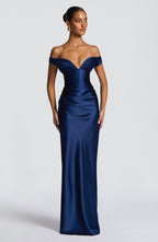 Aurelia Maxi Dress - Navy - Napalia