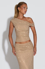 Aveda Top - Gold - Napalia