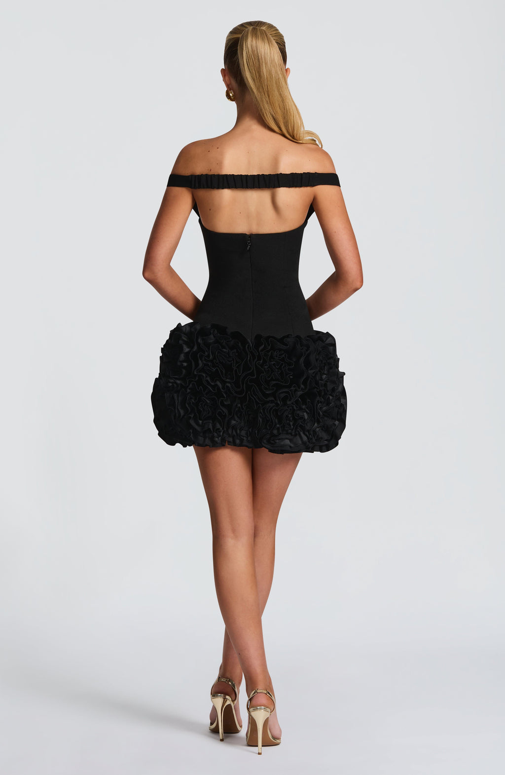 Aveta Mini Dress - Black - Napalia