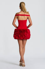 Aveta Mini Dress - Red - Napalia