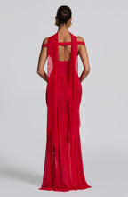 Ayla Scarf - Red - Napalia