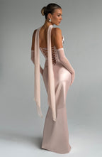 Ayla Scarf - Soft Peach - Napalia