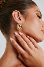 Azra Earrings - Gold - Napalia