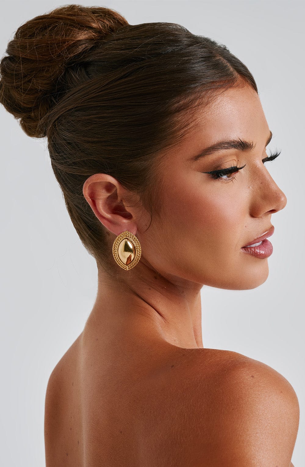 Azra Earrings - Gold - Napalia
