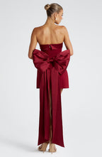 Barbara Mini Dress - Wine - Napalia