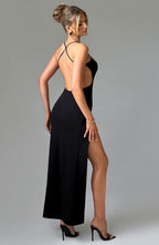 Beatrix Maxi Dress - Black - Napalia