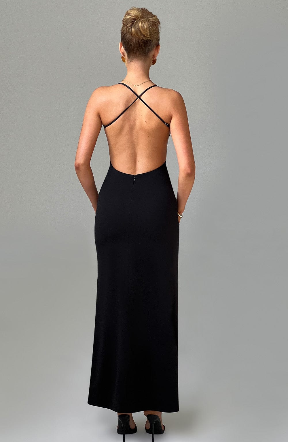 Beatrix Maxi Dress - Black - Napalia