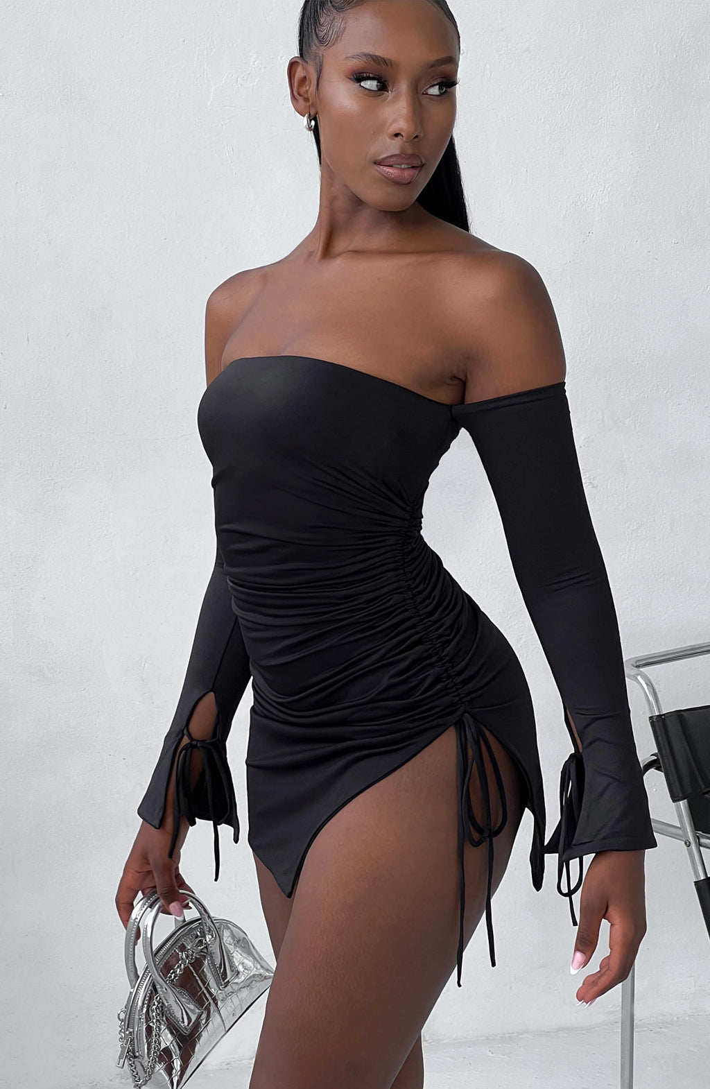 Becca Mini Dress - Black - Napalia