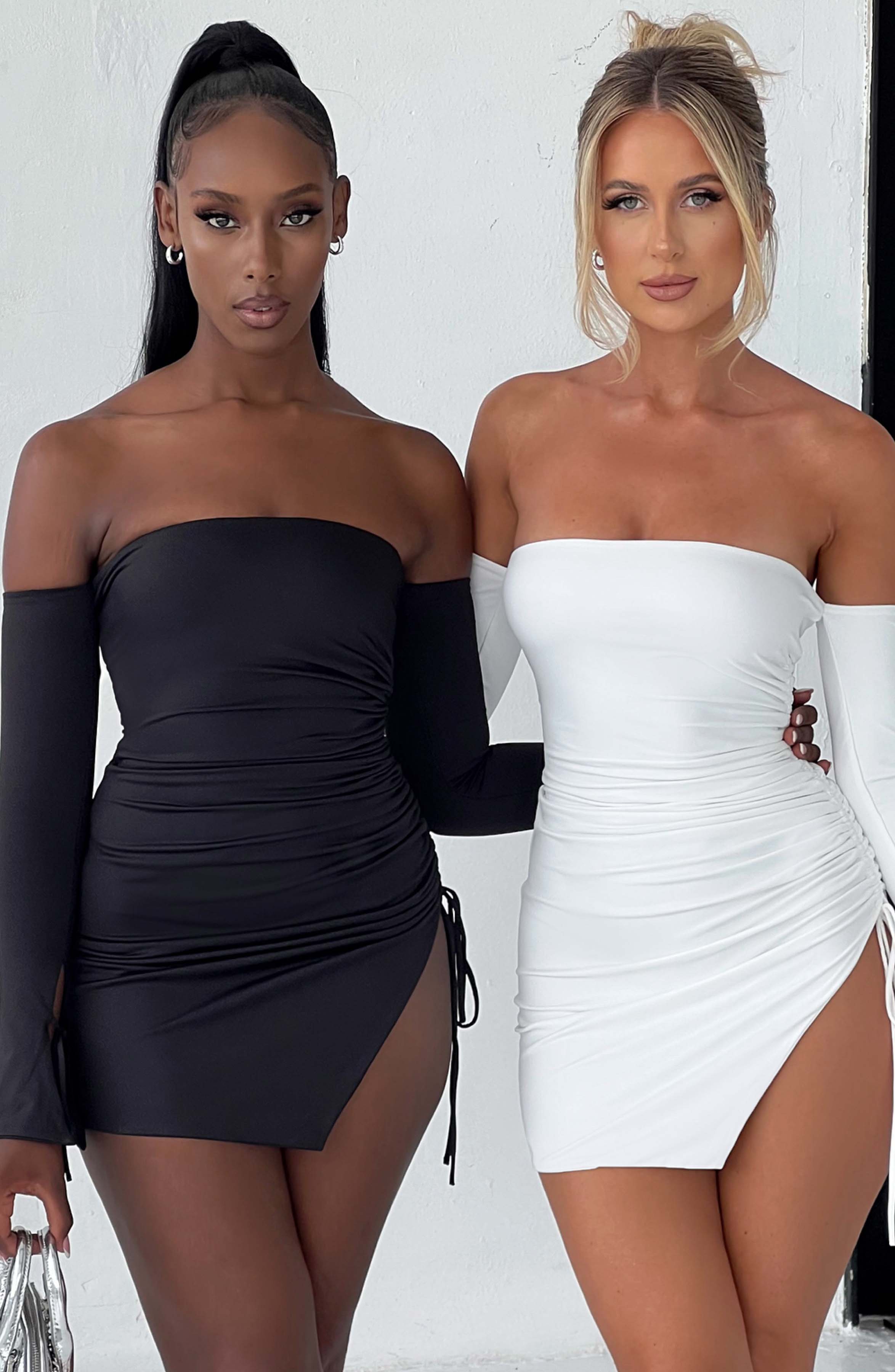 Becca Mini Dress - Black - Napalia
