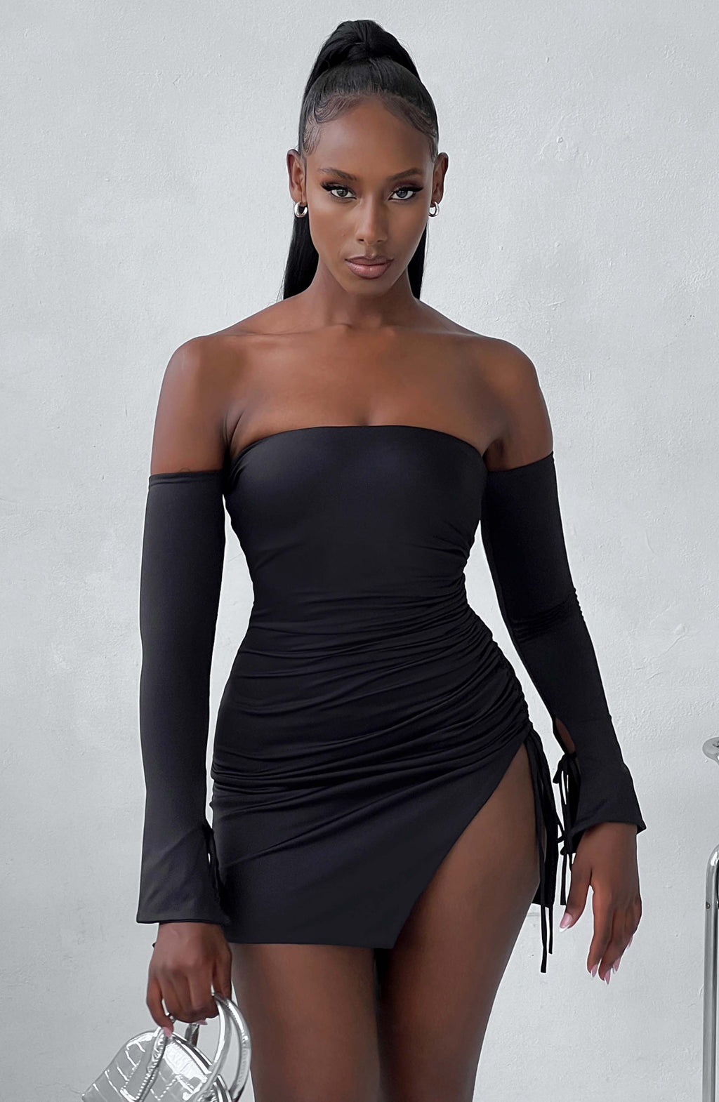 Becca Mini Dress - Black - Napalia