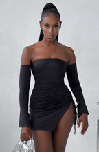 Becca Mini Dress - Black - Napalia