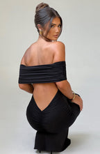 Belinda Maxi Dress - Black - Napalia