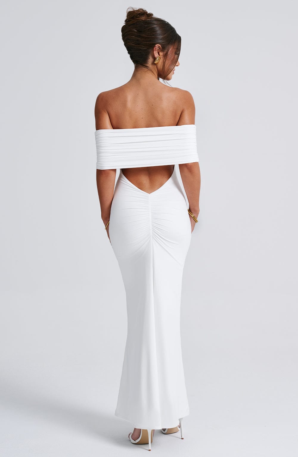 Belinda Maxi Dress - White - Napalia