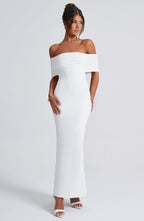 Belinda Maxi Dress - White - Napalia
