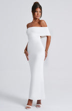 Belinda Maxi Dress - White - Napalia
