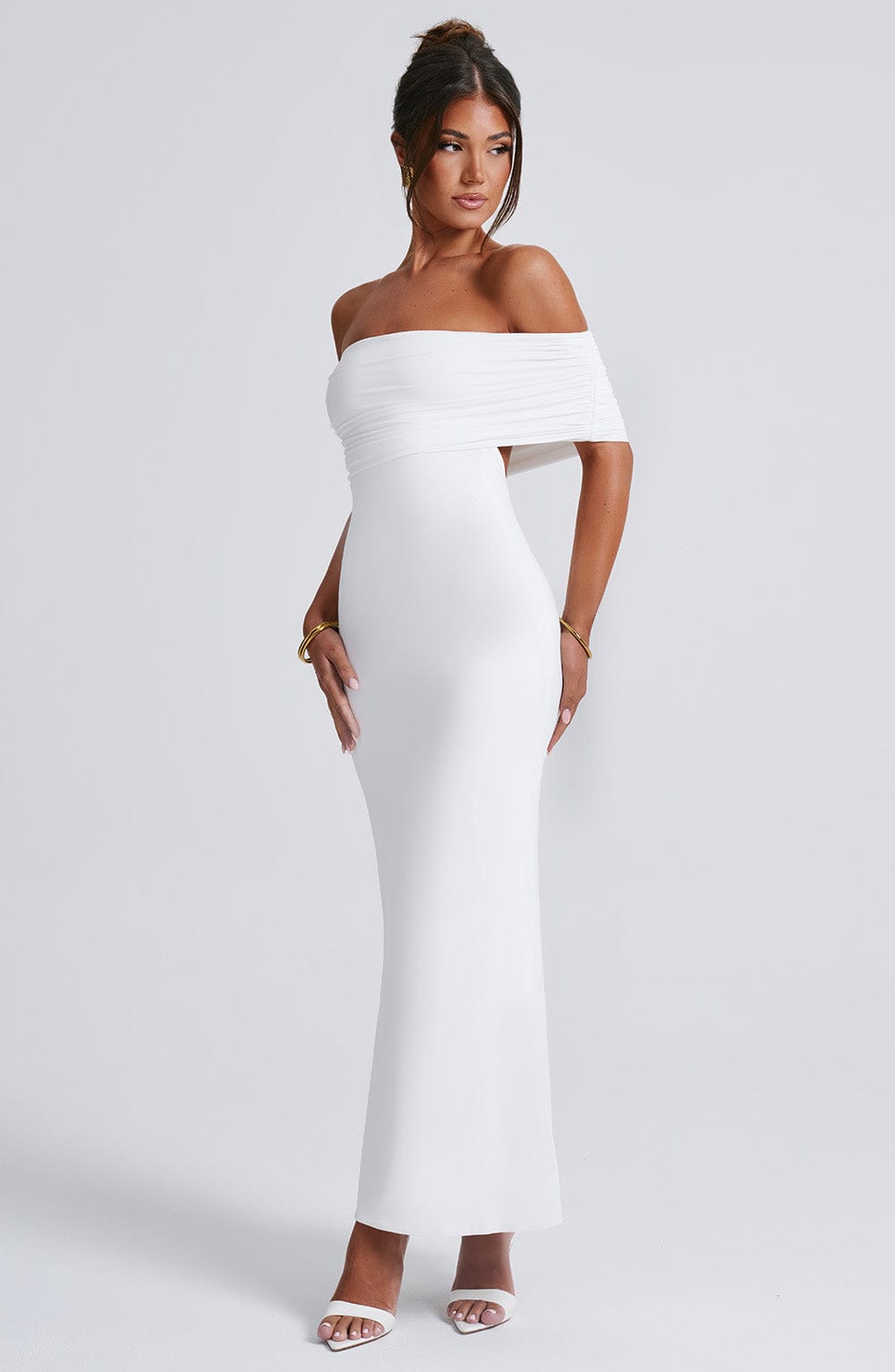 Belinda Maxi Dress - White - Napalia