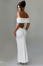 Belinda Maxi Dress - White - Napalia