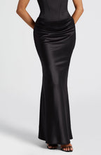 Bernadette Maxi Skirt - Black - Napalia