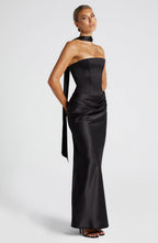 Bernadette Maxi Skirt - Black - Napalia