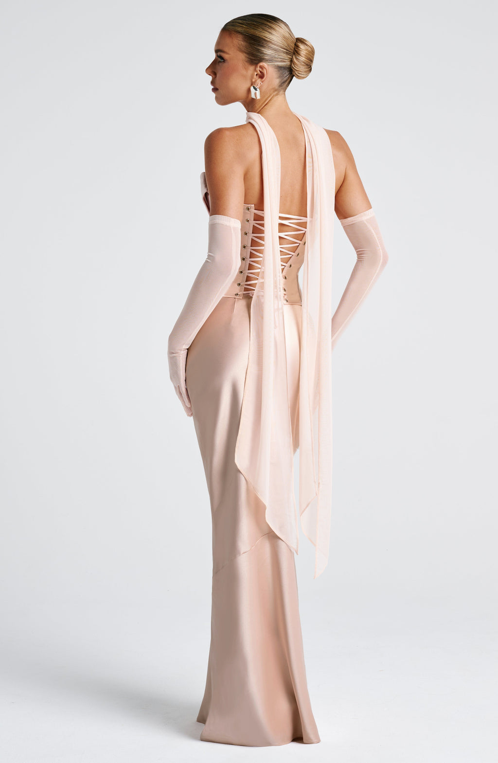 Bernadette Maxi Skirt - Soft Peach - Napalia