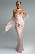 Bernadette Maxi Skirt - Soft Peach - Napalia