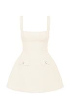 Bessie Mini Dress - Ivory - Napalia