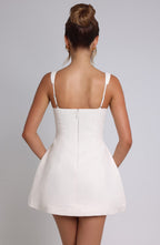 Bessie Mini Dress - Ivory - Napalia