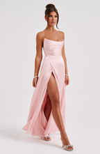 Bethany Maxi Dress - Blush - Napalia