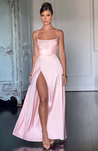 Bethany Maxi Dress - Blush - Napalia